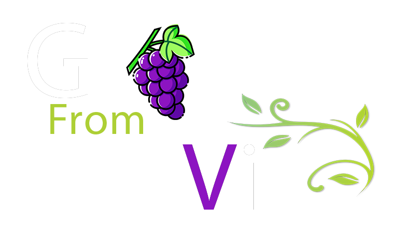 Grapes from DVine logo1 - white